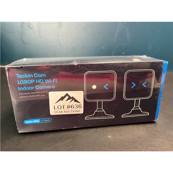 Lot of Teckin 1080P HD Wifi Indoor Security Cameras - 2 Pack