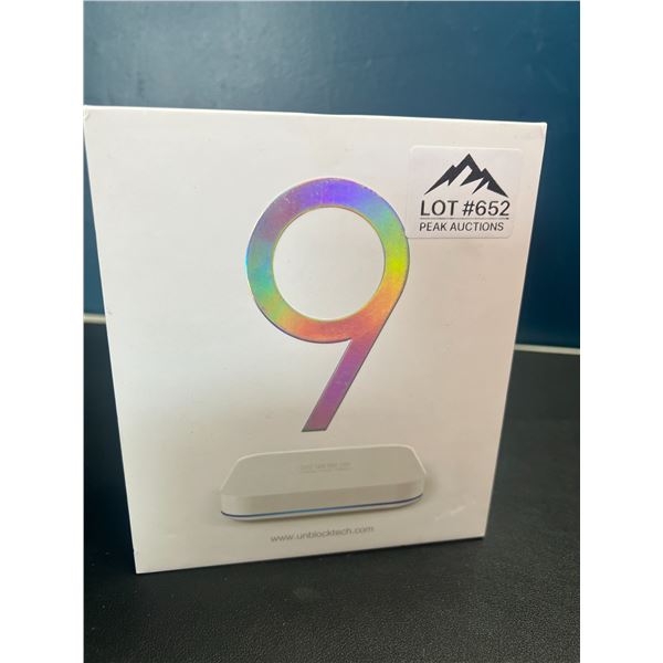 Lot of 1 Unblock Tech UBOX 9 Pro Max Android TV Box