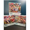 Image 1 : Lot of 3 Jigsaw Puzzles