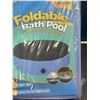 Image 2 : Lot of 1 Large Foldable Bath Pool For Pets or Kids - 63inch x 12 inches deep