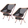 Image 1 : Lot of 2 Sportneer Portable & Expandable Folding Chairs w/ Storage Bag