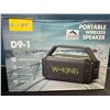 Image 1 : Lot of 1 W-King D9-1 Portable Wireless Bluetooth Party Speaker/Boombox - 60W output & Deep Bass!