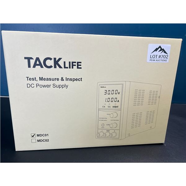 Lot of 1 TackLife DC Power Supply