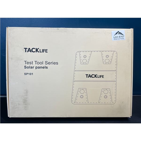 Lot of 1 TackLife 18V/10W Solar Panel - Outdoor Battery Maintainer/Charger