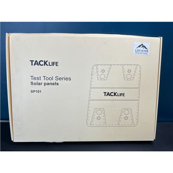 Lot of 1 TackLife 18V/10W Solar Panel - Outdoor Battery Maintainer/Charger