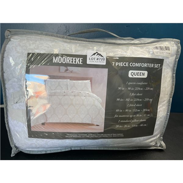 Lot of 1 Queen Size Comforter Set - 7PCS