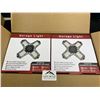 Image 1 : Lot of 2 LED Garage Lights - 2pack - 120W - 12000 Lumens