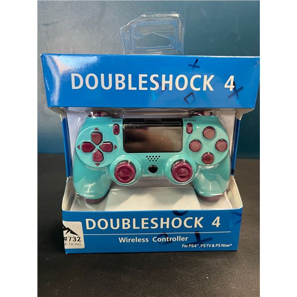 Lot of 1 DoubleShock 4 - Wireless Controller for Playstation 4 - Blue