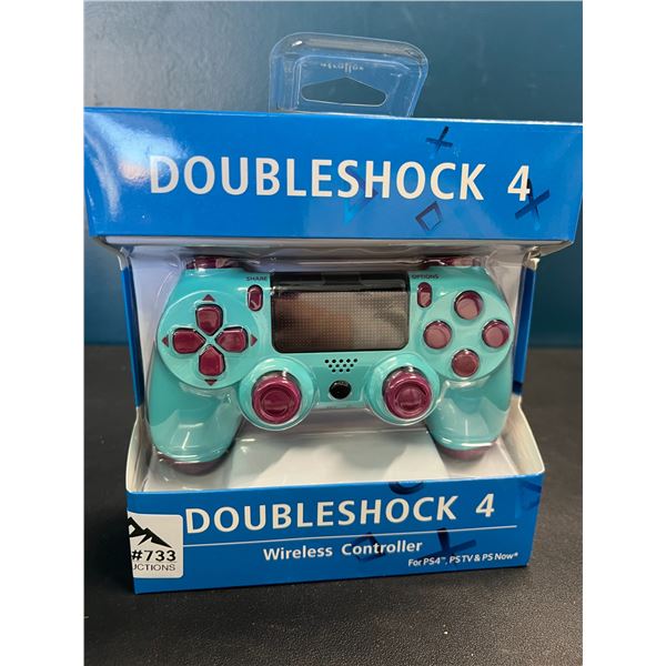 Lot of 1 DoubleShock 4 - Wireless Controller for Playstation 4 - Blue