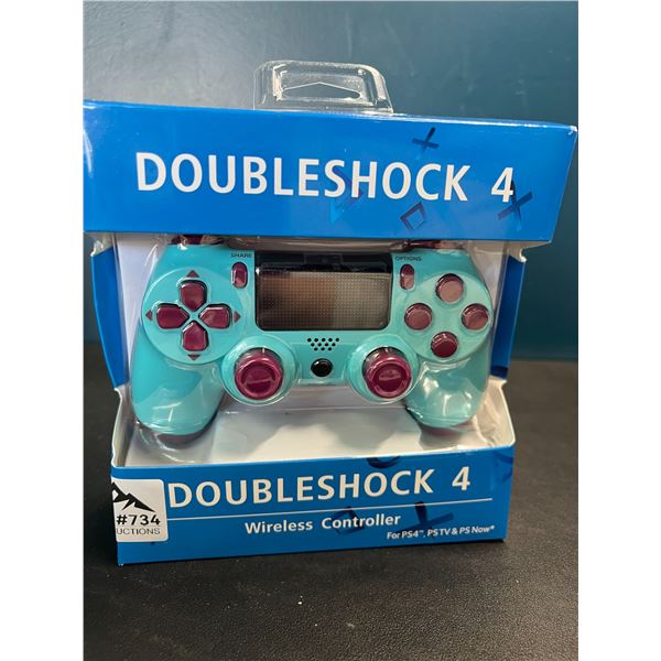 Lot of 1 DoubleShock 4 - Wireless Controller for Playstation 4 - Blue