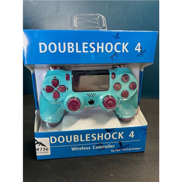 Lot of 1 DoubleShock 4 - Wireless Controller for Playstation 4 - Blue