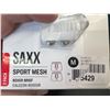 Image 3 : Lot of SAXX Sport Mesh Boxer Briefs - 2 Pack - Size Medium