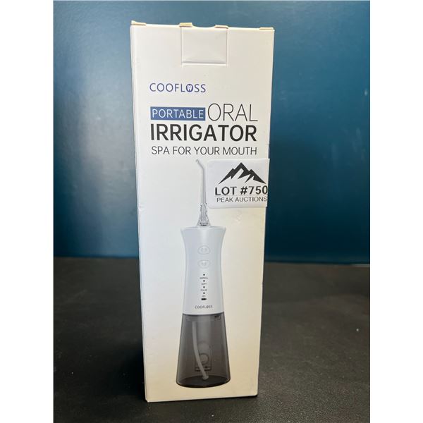 Lot of 1 Portable Cordless Oral Irrigator/Water Flosser