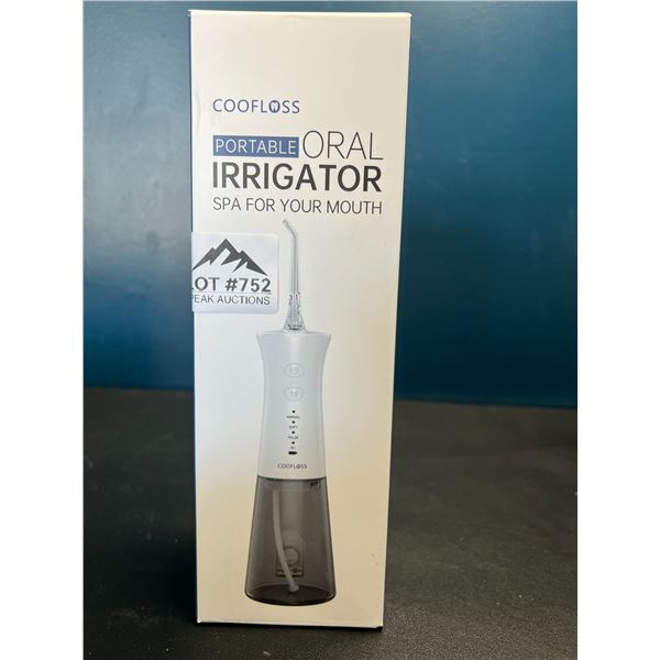 Lot of 1 Portable Cordless Oral Irrigator/Water Flosser