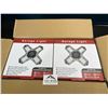Image 1 : Lot of 2 LED Garage Lights - 2pack - 120W - 12000 Lumens