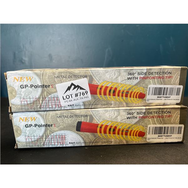 Lot of 2 Metal Detector Pinpointers