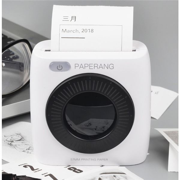 Lot of 1 Paperang Portable Bluetooth Pocket Photo/Thermal Printer