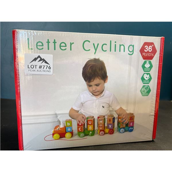 Lot of 1 Letter Block Toy/Train Set