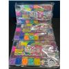 Image 1 : Lot of 3 DIY Loom Band Toy Sets - Make Bracelets, Rings, and More
