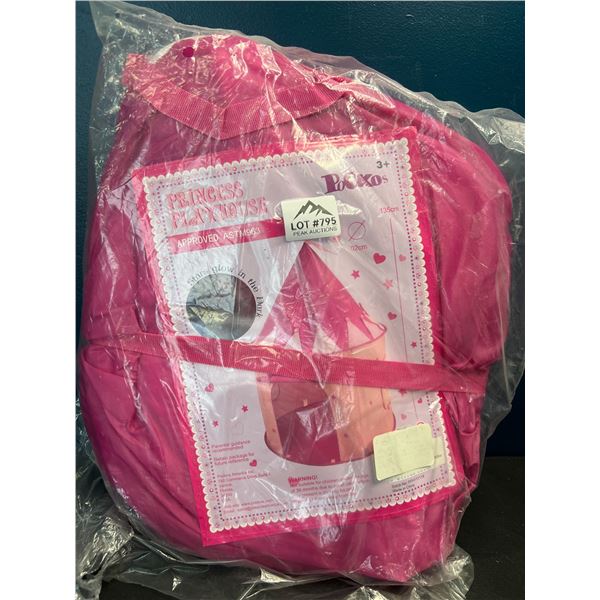 Lot of 1 Princess Playhouse/Tent - Glows in the Dark! - Pink