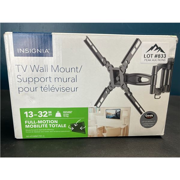 Lot of 1 TV Wall Mount - For 13-32" TV's