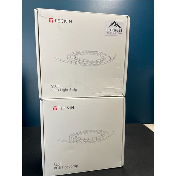 Lot of 2 Teckin SL03 RGB Light Strip