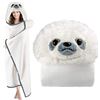 Image 1 : Lot of 1 Wearable Hoodie Blanket - Sloth Design