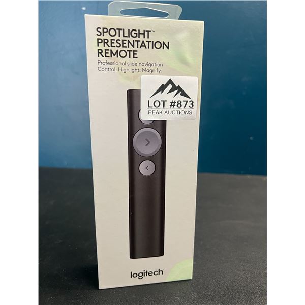 Lot of 1 Logitech Spotlight Presentation Remote