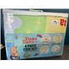 Image 1 : Lot of 1 Llama Llama 4PC Baby Crib Set
