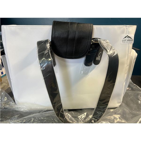 Lot of 1 Large Handbag/Tote - White