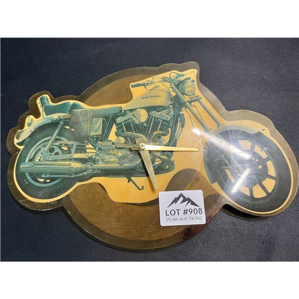 Lot of 1 Collectible Harley Davidson Clock