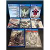 Image 1 : Lot of 8 Assorted Playstation 4 Video Games - *Used