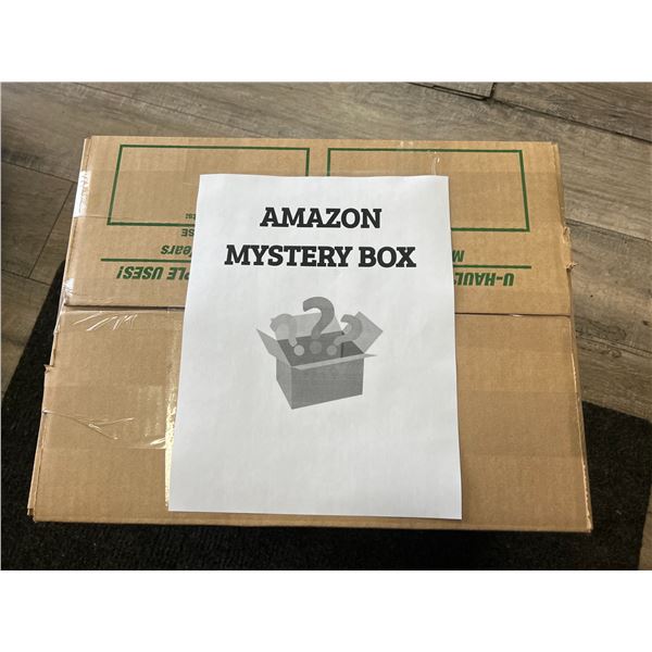 Lot of 1 AMAZON MYSTERY BOX!!! - Packed FULL of Assorted Amazon Items! (16 inch x 12 inch box size)