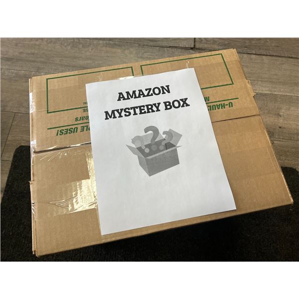 Lot of 1 AMAZON MYSTERY BOX!!! - Packed FULL of Assorted Amazon Items! (16 inch x 12 inch box size)