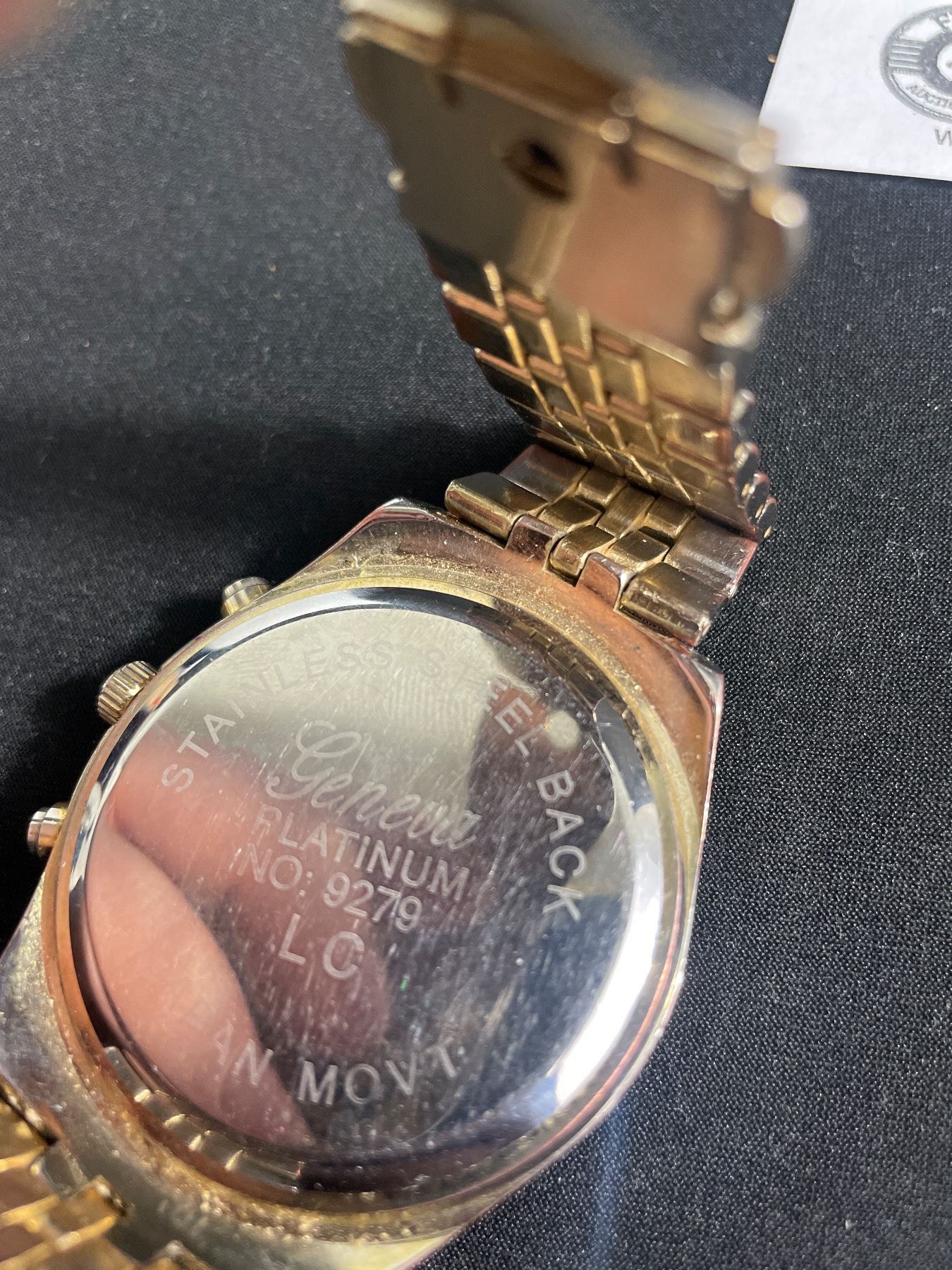 Montre Omega Genève Homme mécanique Cal.1030 Ref.136.0103 1972 acier inoxydable vintage
