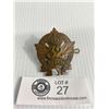 Image 1 : WWI Canada 32nd Battalion Manitoba & Saskatchewan Bronzed Military Cap Badge