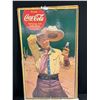 Image 1 : Drink Coca Cola Poster On Cardboard. Approx. 38" x 23"