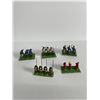 Image 2 : Lot Of 16 Vintage Miniature Lead Soldiers, Some On Horse