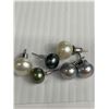 Image 2 : 3 Pairs Genuine Pearl Stud Earrings