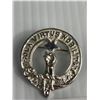 Image 2 : Vintage Silver Celtic Sola Virtus Nobeilitat Brooch Engraved Henderson