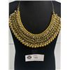 Image 2 : Wide Vintage Collar Necklace w/ Rhinestones