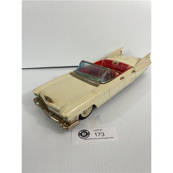 Vintage Metal Friction Powered Cadillac Convertible Made In Japan