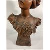 Image 3 : Vintage Life Size Chalkware Bust