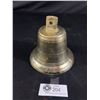 Image 1 : Vintage Brass Bell. Approx. 5 1/2" Tall x 5" Diameter