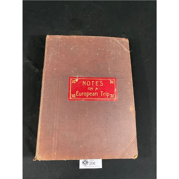 Vintage "Notes Of A European Trip" Vol.7 Around Great Britian