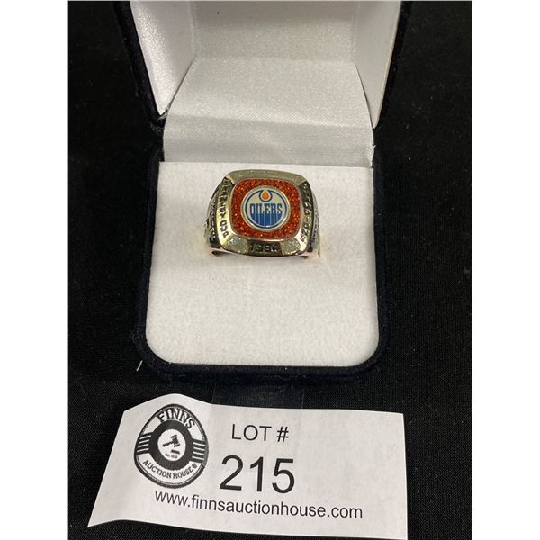 Vintage 1984 Edmonton Oilers Players Ring