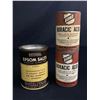 Image 1 : 3 Vintage Tins. 1 National Epsom Salts & 2 Bond Boric Acid