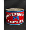 Image 1 : Vintage Unopened Blue Ribbon Coffee Tin w/Key