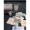 Image 2 : Vintage Stamp Collection & Miniature Camera