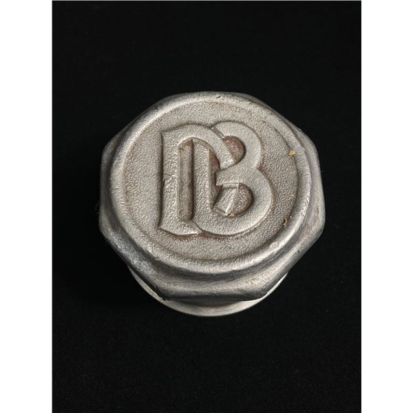 1920's Dodge Brothers (DB) Wheel Bearing Cap, 3" Diameter